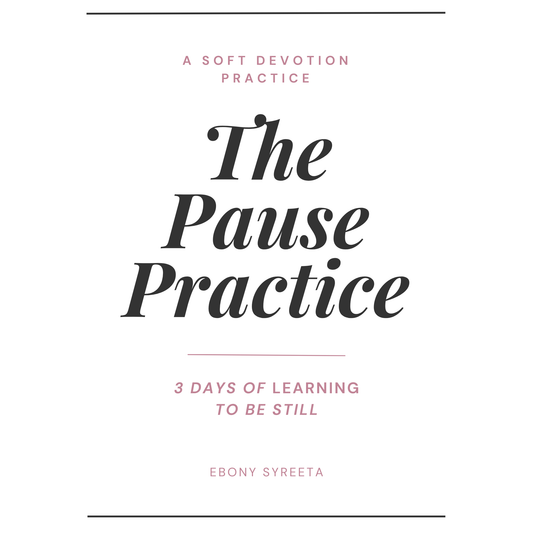 The Pause Practice: 3 Days of Learning to Be Still - Mobile (Phone & On-The-Go)